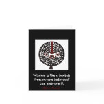 Sun African Masks Art_Graduation Wise Quotes Cards
