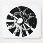Sun and Moon Wolves Mouse Pads