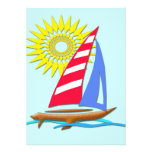 Sun and Sails Personalized Invite