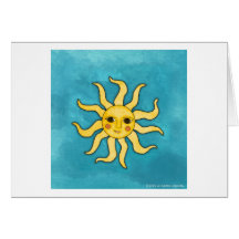 Sun céleste par Lil Kolohe Jessica Cartes De Vœux