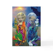 "Sun Child and Moon Child" Greeting Card