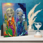 "Sun Child and Moon Child" Plaque