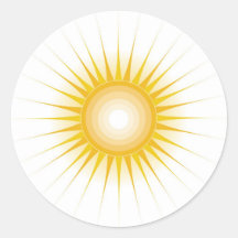 Sun Design Stickers