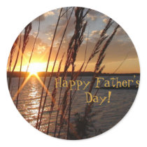 Sun Down at the Lake Sticker