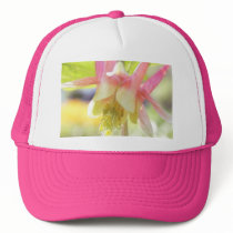 Sun Drenched Columbine Flower Trucker Hats