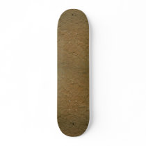 Sun-dried desert mud skate board decks