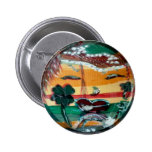 Sun drôle de MClairArt fait face au cadeau du jour Badges