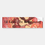 Sun Elf Bumper Sticker