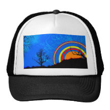 Sun Fire Mesh Hat
