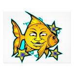 Sun Fish & Stars Personalized Invites
