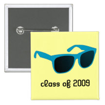sun glasses class of 2009 pin