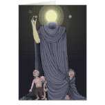 sun god greeting card