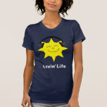 Sun & headphones Lovin' Life T-shirt