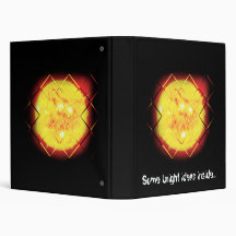 Sun in a Glass Cage Binder