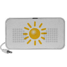 Sun lumineux haut-parleur iPod