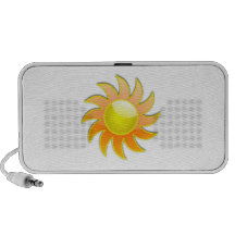 Sun lumineux haut-parleur mobile