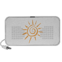 Sun lumineux système de haut-parleurs