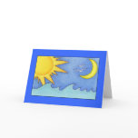 Sun & Moon Holiday Card