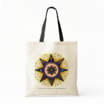 Sun of God - Budget Tote Bag Black Handle