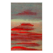 Sun on the Water Ocean Sunset Sunrise Seascape Stationery Design