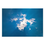 Sun Ray Burst From Behind A Cloud Photograph