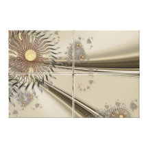 Sun Rays Wrapped Canvas Gallery Wrapped Canvas