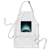 Sun rise background apron