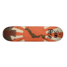 Sun Rise Skateboard Decks