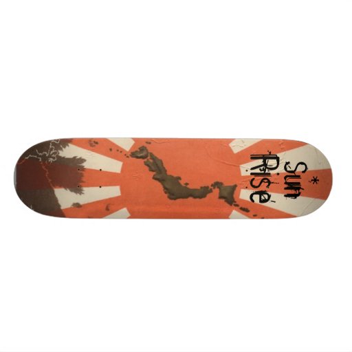 Sun Rise Skateboard Decks