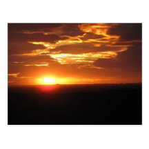 sun set postcards