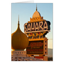 Sun Sets On The Sahara Card