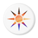 SUN Shine 2 Refrigerator Magnet