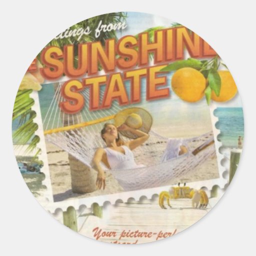 Sun Shine State Stickers