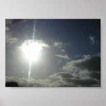 Sun Shining Poster