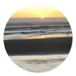 Sun Sink Round Sticker