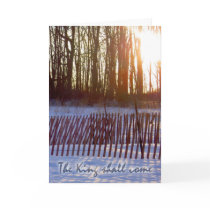 Sun, Snow and Shadows 10 Card