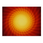 Sun Spiral: Abstract Art: Post Cards