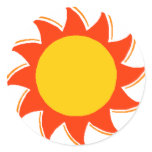 Sun stickers