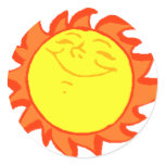 Sun stickers