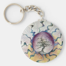 Sun Tree - Key Chain