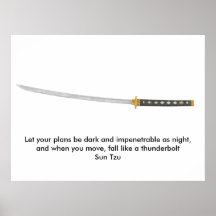 Sun Tzu quote Print