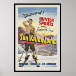 Sun Valley Lodge Idaho Poster