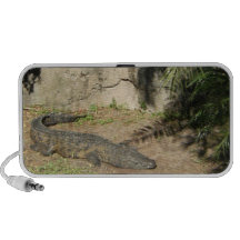 Sunbathing Alligator Mini Speakers