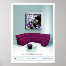 Sunbathing Poster
