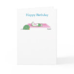 SUNBATHING TURTLE cards