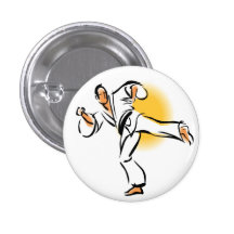 Sunburst Male pinback button