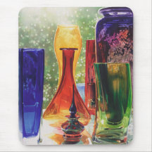 "Sundance" Art Glass Watercolor Painting Mouse Mats