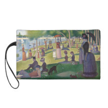 Sunday Afternoon on the Island of La Grande Jatte Wristlet Clutch