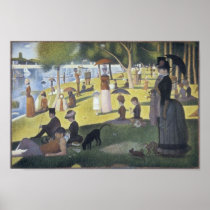 Sunday Afternoon on the Island of La Grande Jatte Print