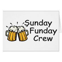 Sunday Funday Crew (Beer) Cards